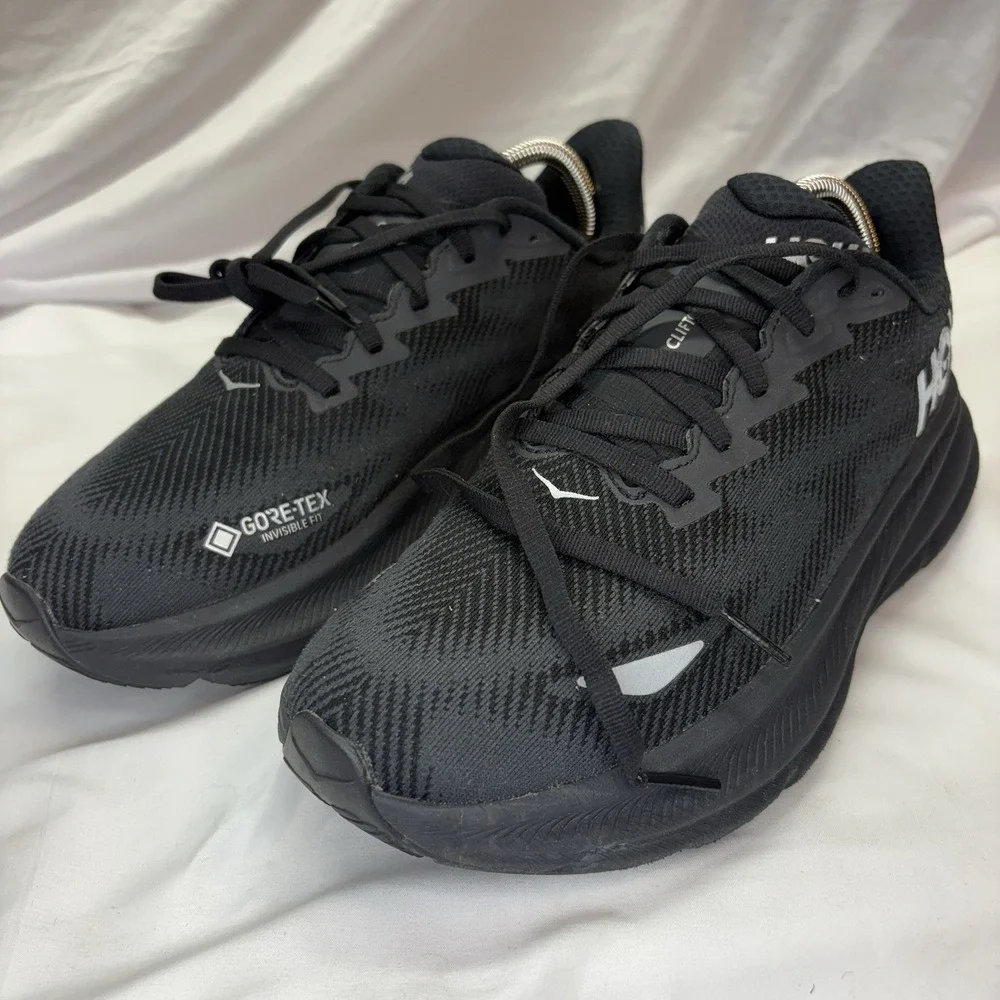 Hoka One One Clifton 9 Gore-Tex Running Shoes Men's US 9 D EU 43 1141470F BBLC